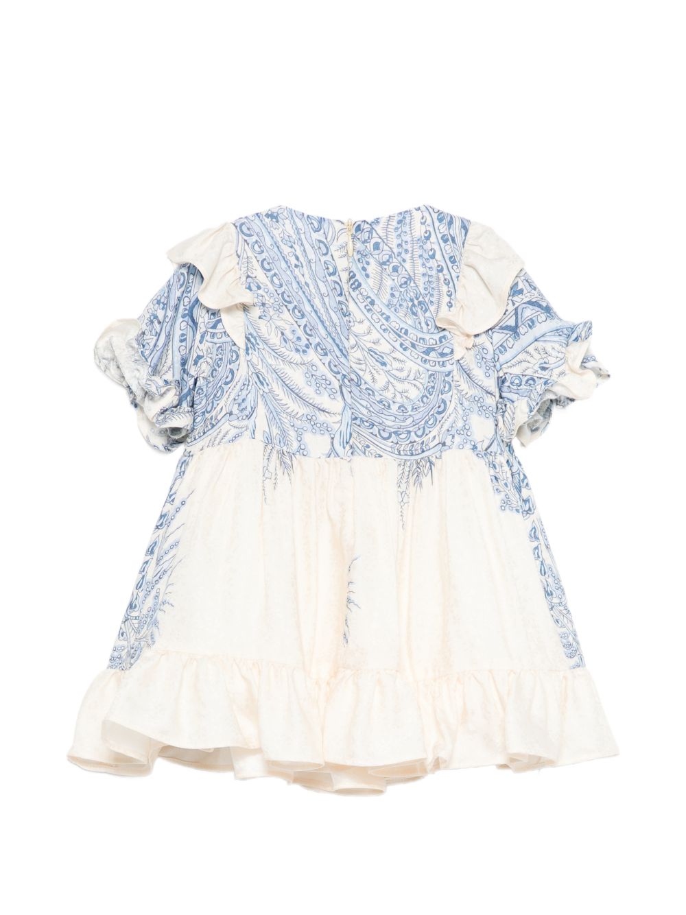 Abito per neonata Etro Kids beige con stampa paisley GY1001 S0221 106CE ETRO KIDS