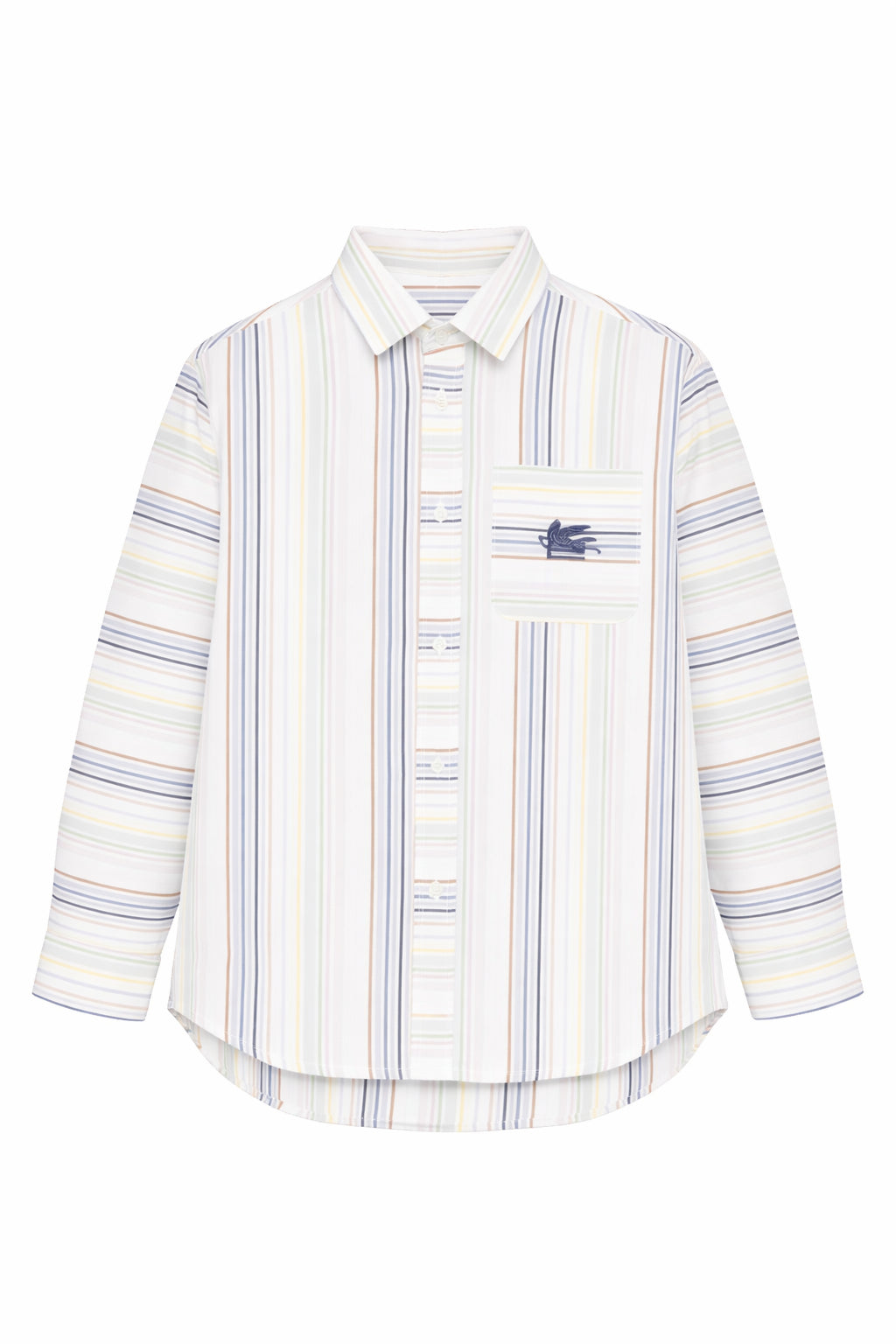 Camicia per bambino Etro Kids multicolore con design a righe GY5P20 Z3654 101RO ETRO KIDS