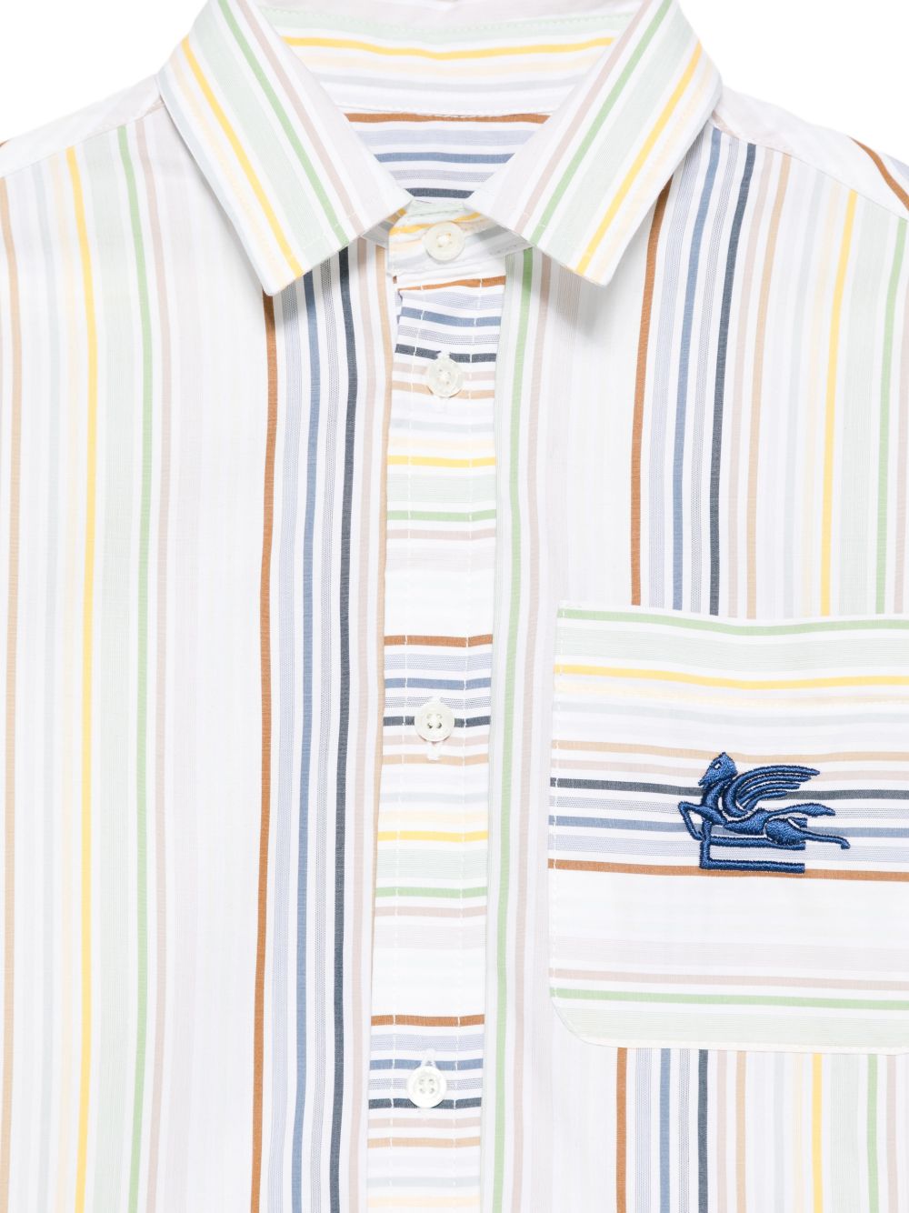 Camicia per bambino Etro Kids multicolore con design a righe GY5P20 Z3654 101RO ETRO KIDS