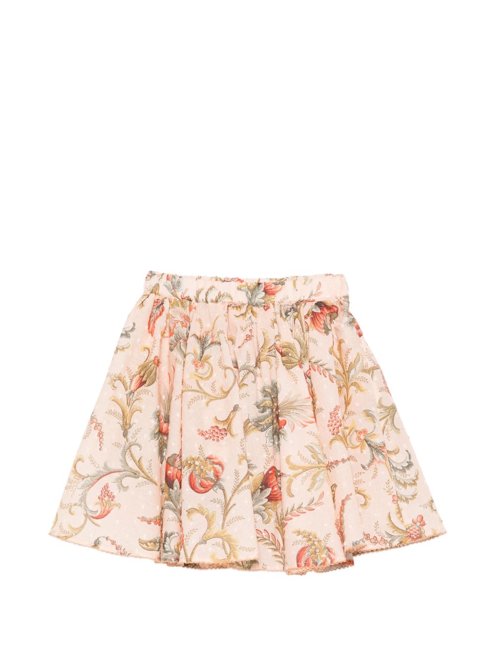 Shorts per bambina Etro kids rosa con stampa floreale GY6B19 M0082 458MC ETRO KIDS