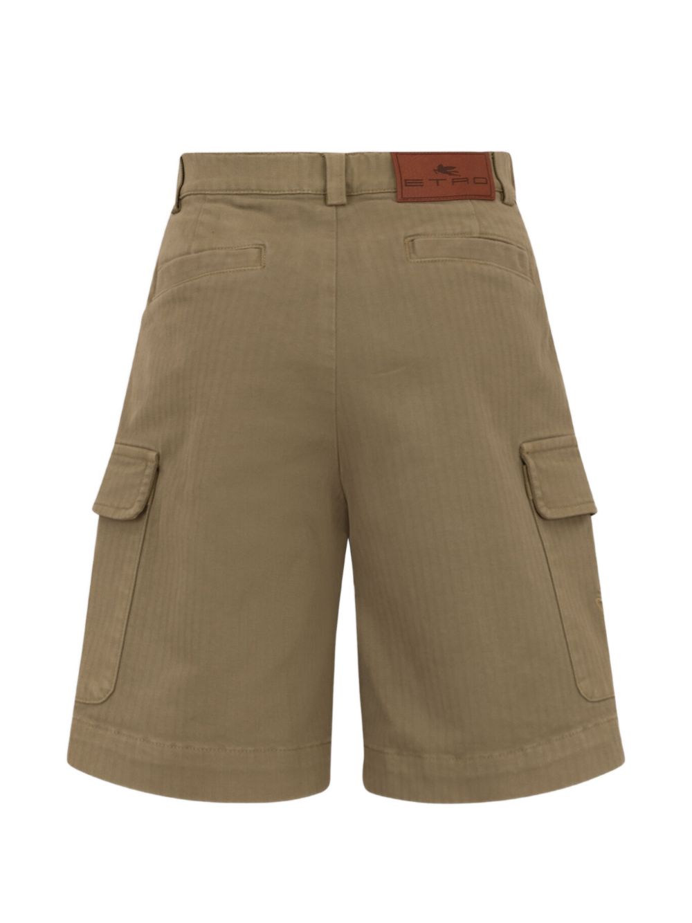 Shorts per bambino Etro Kids verde con applicazione logo GY6P49 G0064 724 ETRO KIDS