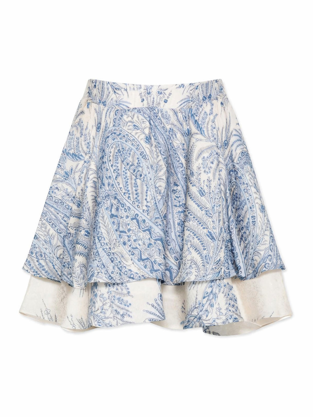 Gonna per bambina Etro Kids azzurra con stampa grafica Paisley GY7A10 S0221 106CE ETRO KIDS