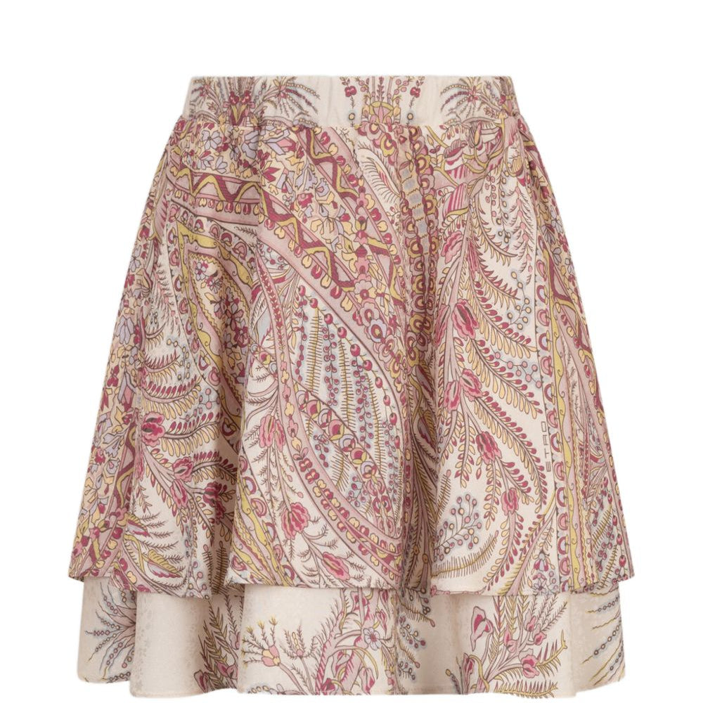 Gonna per bambina ETRO KIDS beige con stampa paisley GY7A10 S0221 106RS ETRO KIDS