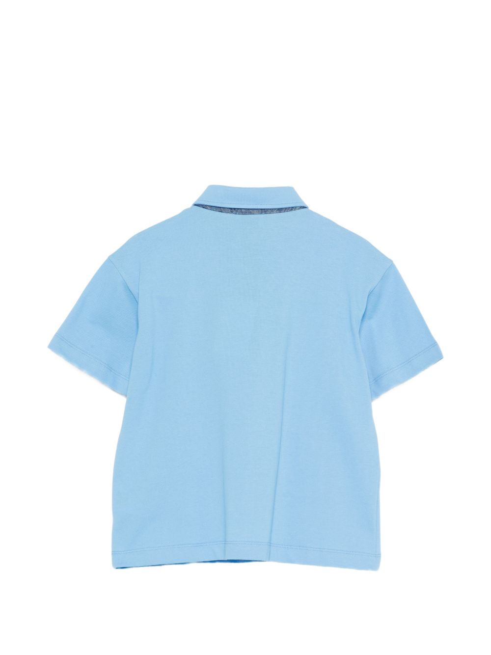 Polo per bambino Etro Kids azzurra con dettaglio logo GY8P01 Z0022 673 ETRO KIDS