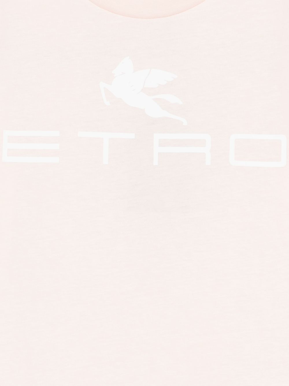 T-shirt per bambina Etro Kids rosa con stampa logo GY8Q11 Z3672 501 ETRO KIDS