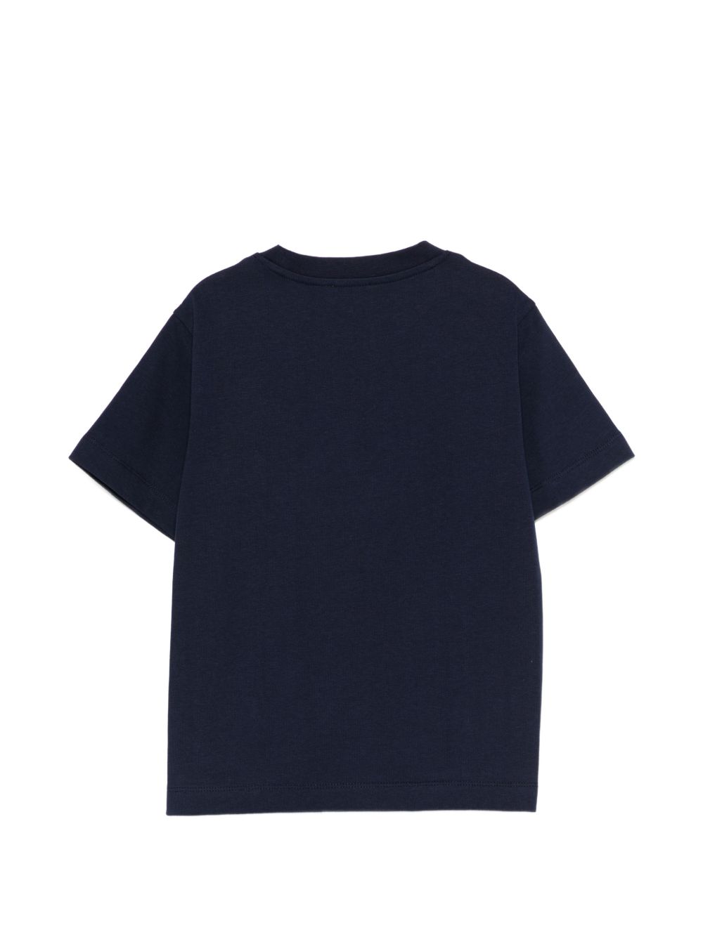 T-shirt per bambino Etro Kids blu navy con dettaglio logo GY8Q11 Z3672 617 ETRO KIDS