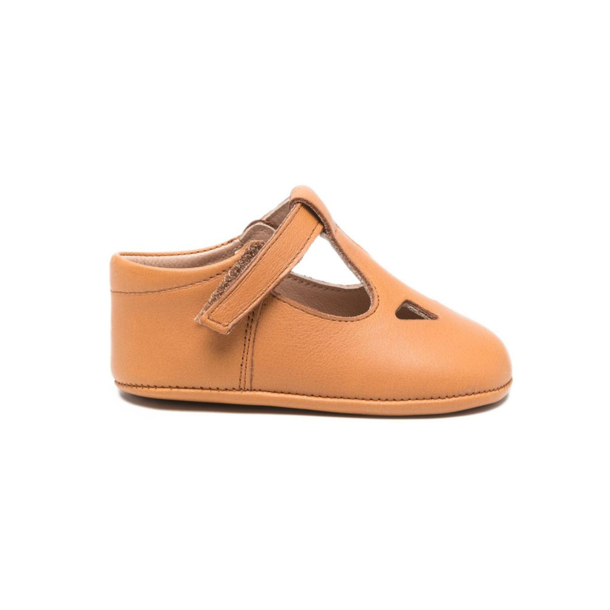 Sneakers per neonato Eli1957 cammello con chiusura a strappo 0375AL CAMEL Eli Kids