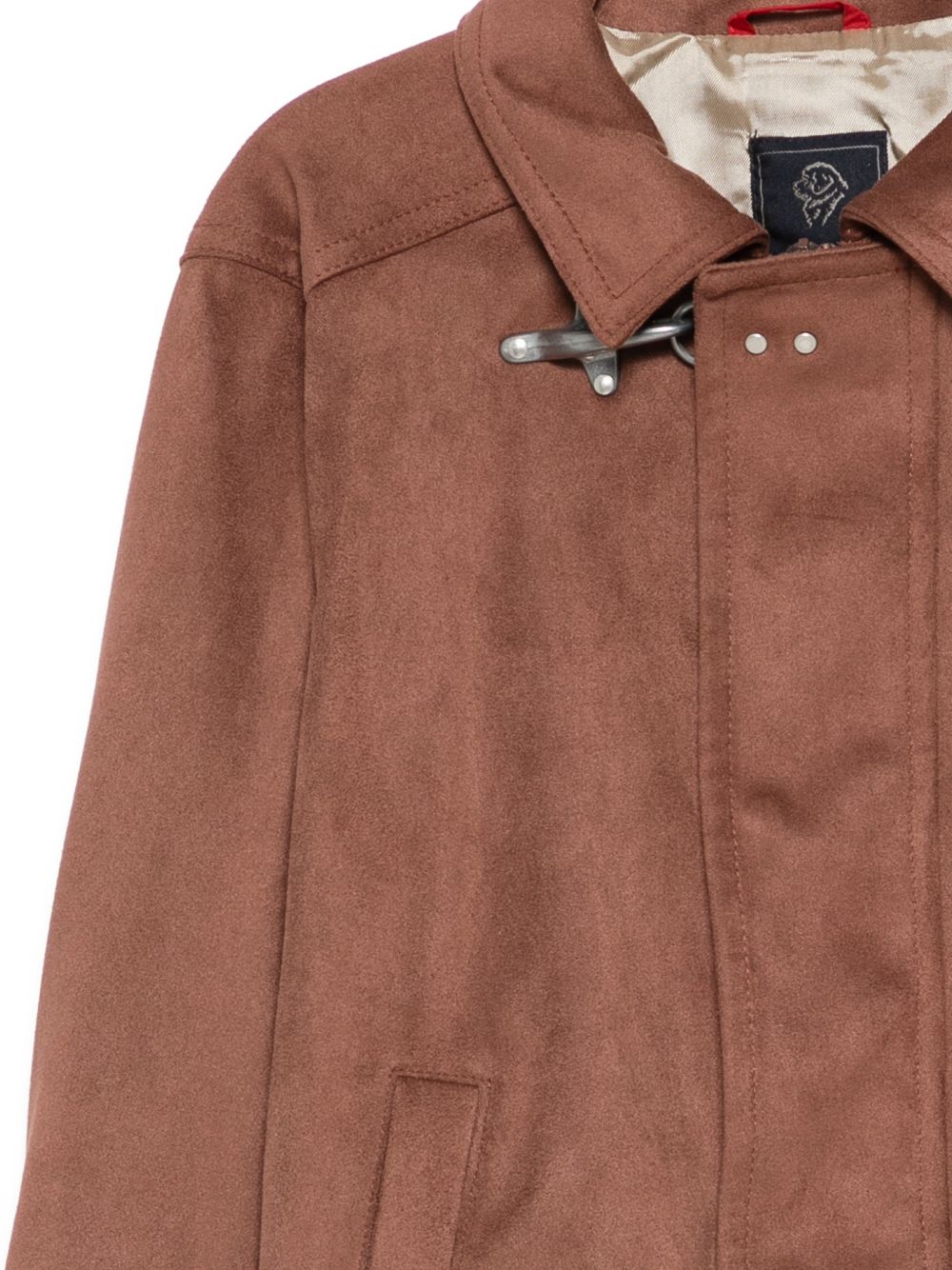 Giubbino per bambino Fay Kids marrone con colletto a punta FY2P27 H0075 310 FAY KIDS