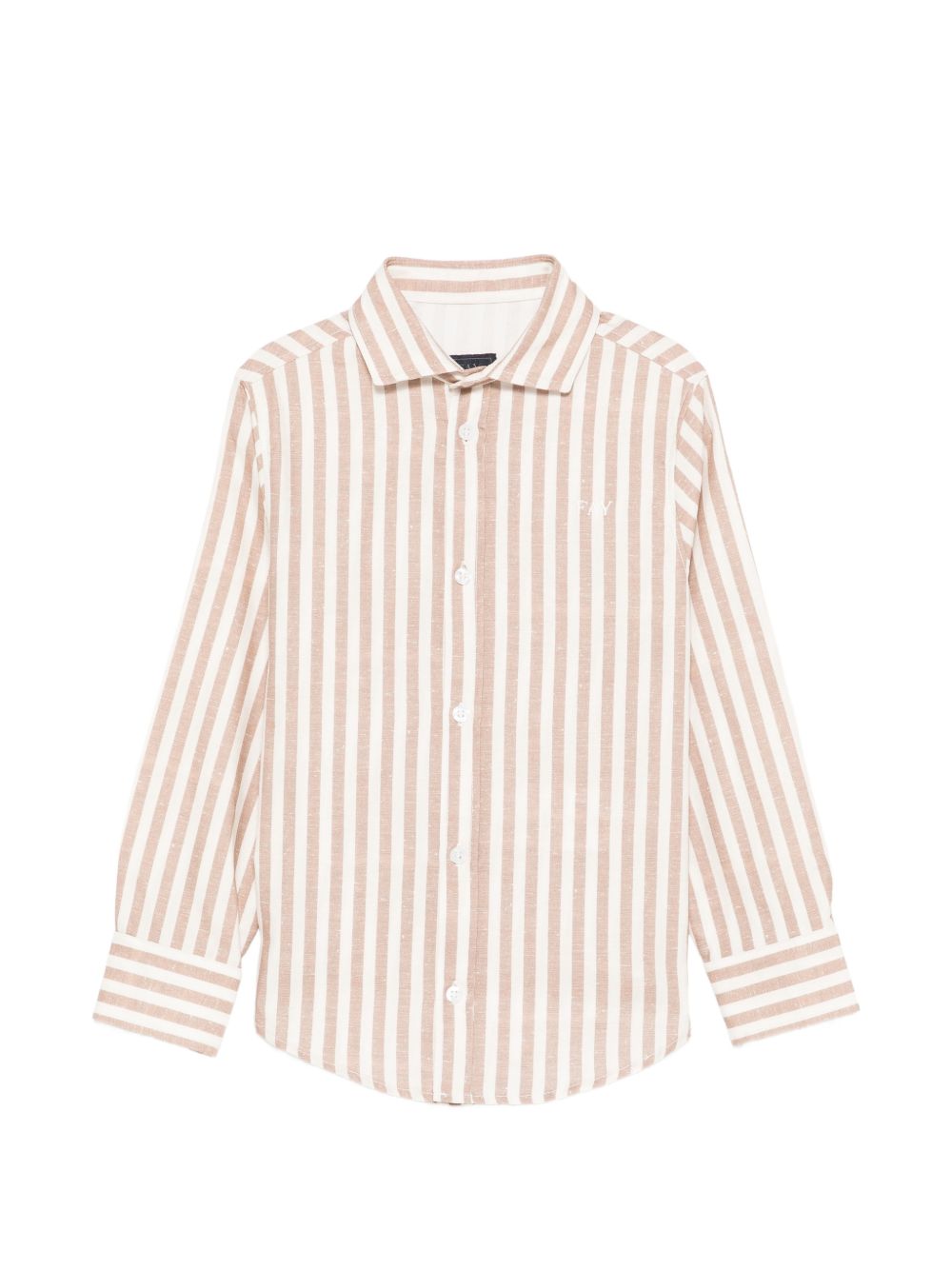 Camicia per bambino Fay Kids beige con righe verticali FY5P30 Z3691 101BR FAY KIDS