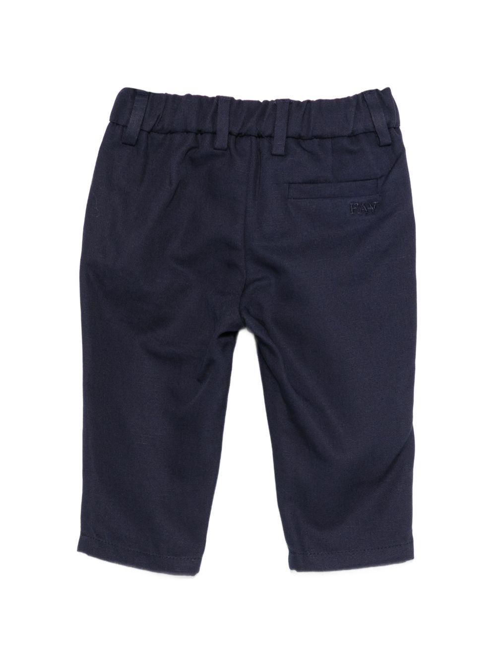 Pantaloni per neonato Fay Kids blu scuro con bottoni FY6500 G0198 620 FAY KIDS