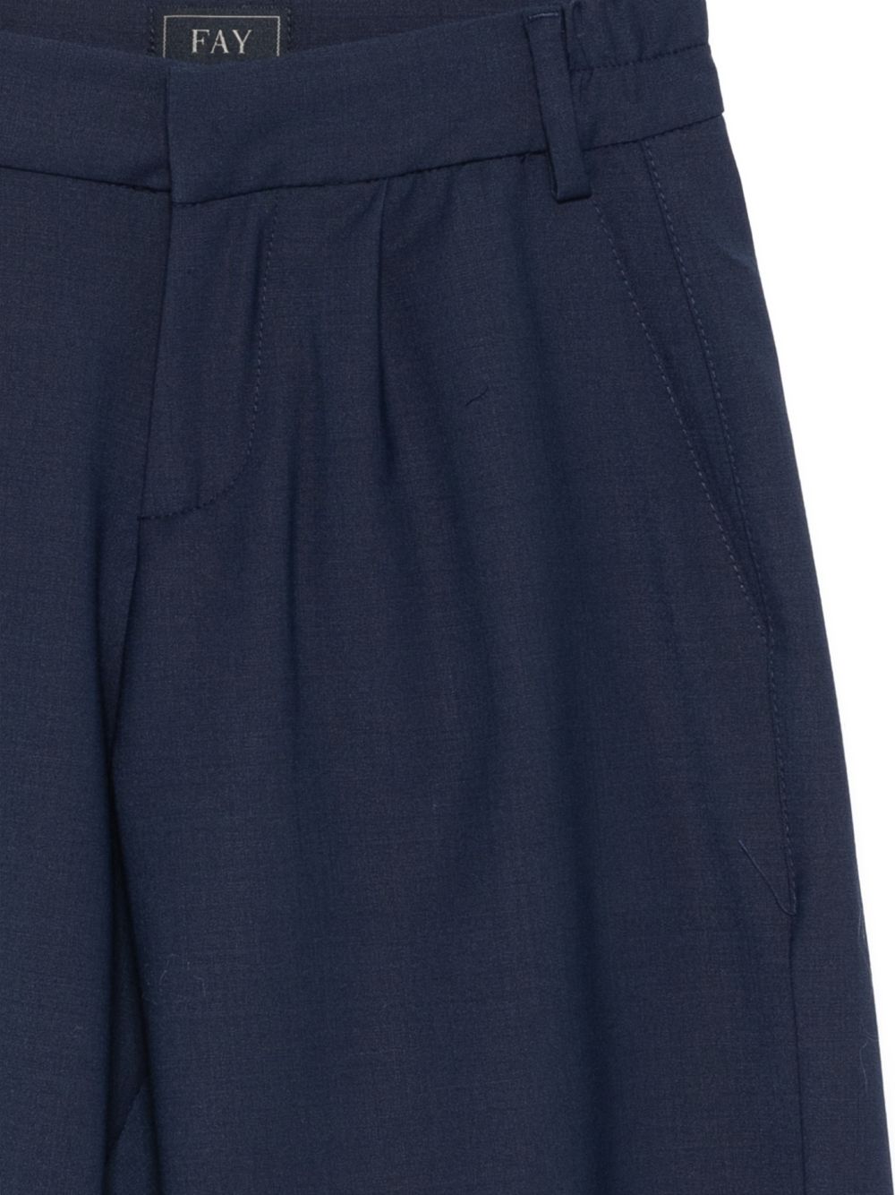 Shorts per bambino Fay Kids blu con passanti per cintura FY6P19 I0315 620 FAY KIDS