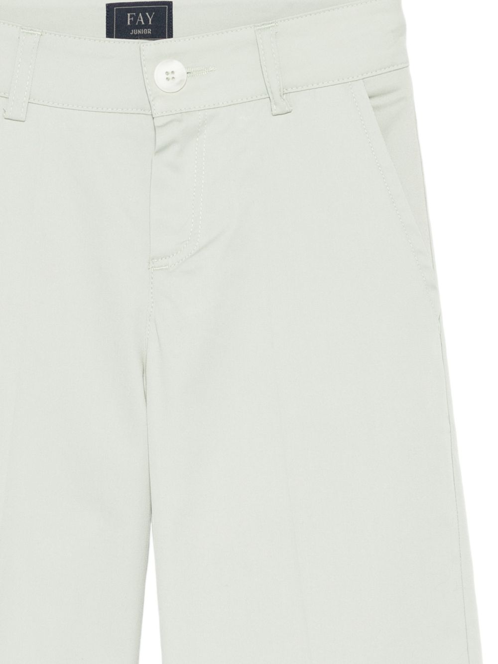 Pantaloni per bambino Fay Kids verdi con tasche laterali FY6P50 G0019 740 FAY KIDS