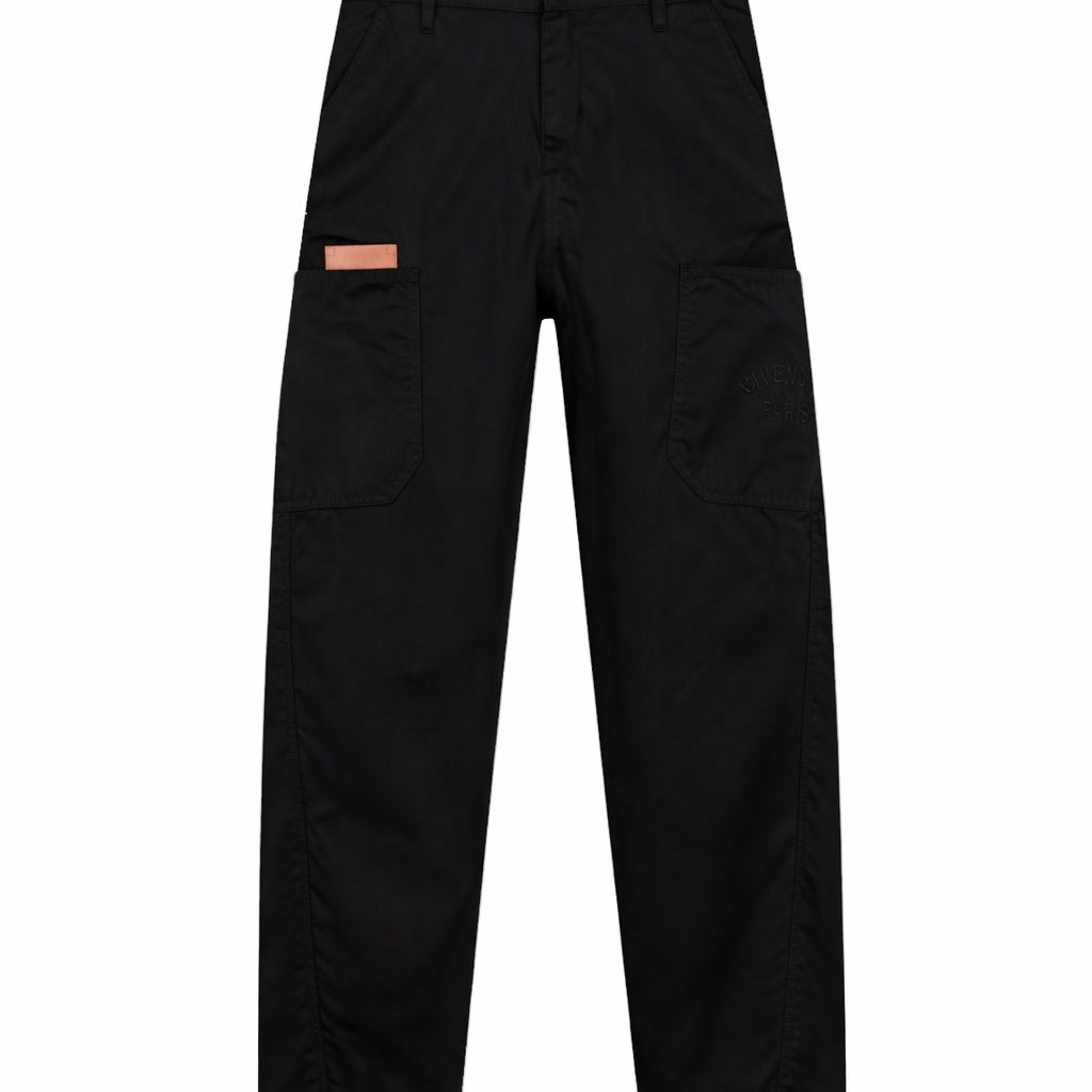 Pantaloni per bambino Givenchy Kids nero con logo H31093 09B GIVENCHY KIDS