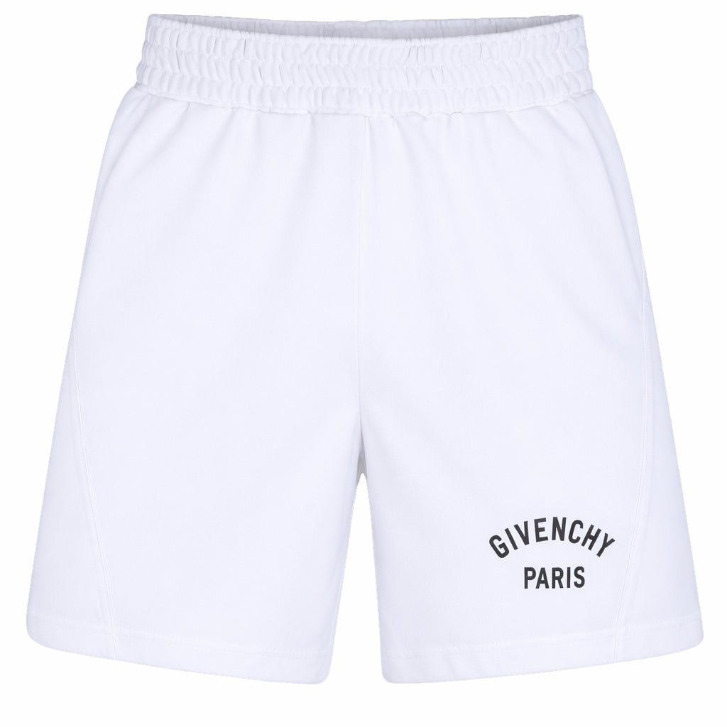 Shorts per bambino Givenchy Kids bianco con tasca posteriore applicata H31100 10P GIVENCHY KIDS