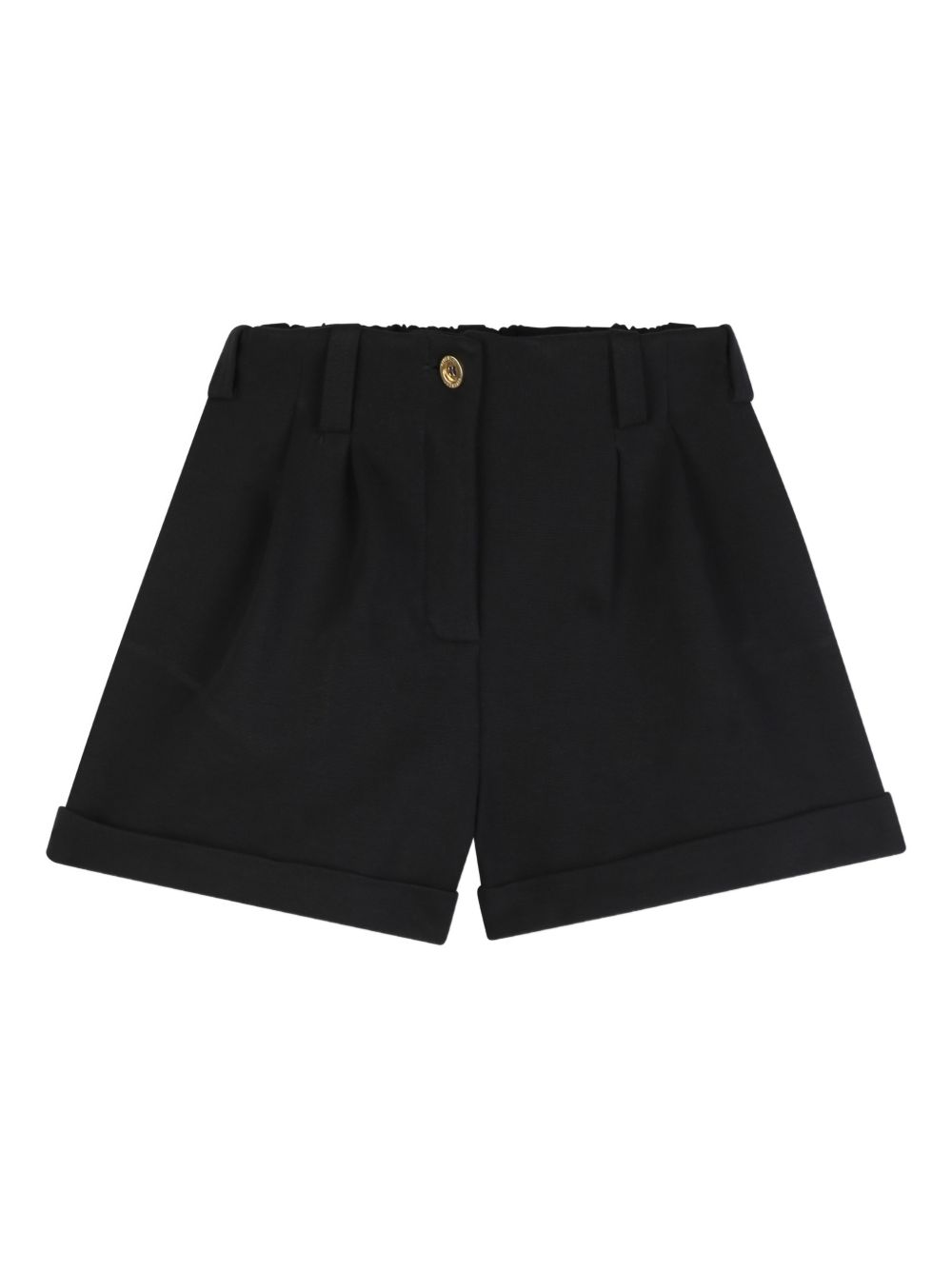 Shorts per bambina Givenchy Kids nero con passanti per cintura H31162 09B GIVENCHY KIDS
