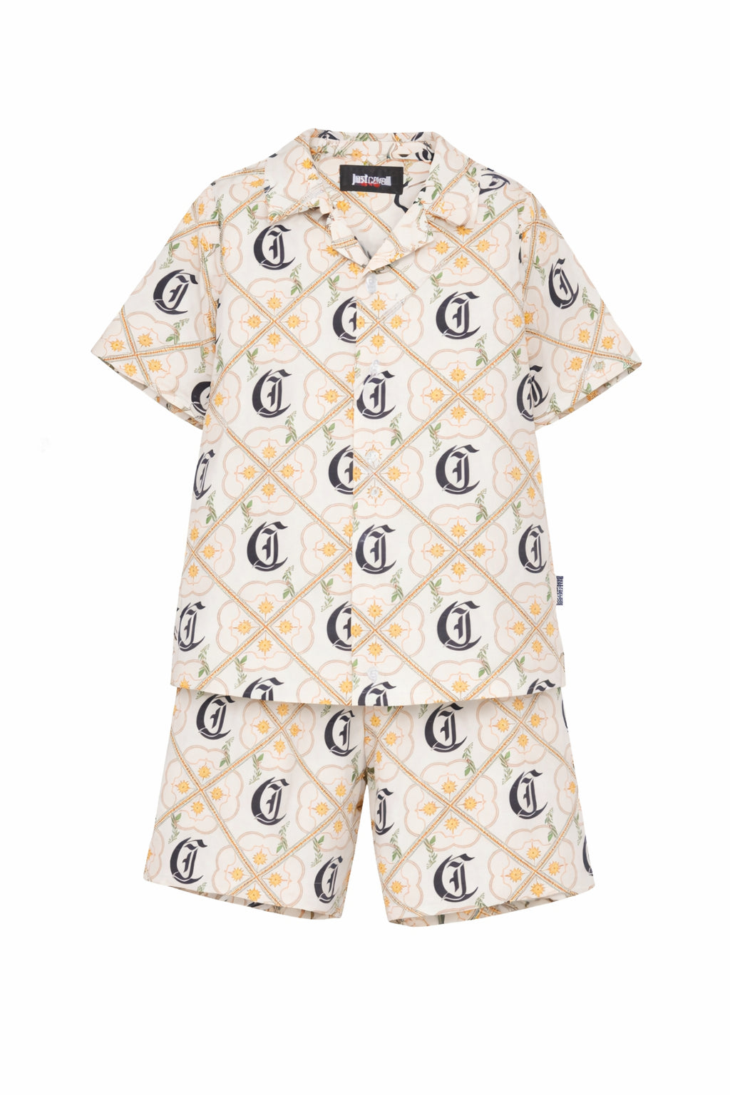 Completo per bambino Just Cavalli Kids beige a fantasia JBP26084CE INDIA D.MN ROBERTO CAVALLI KIDS