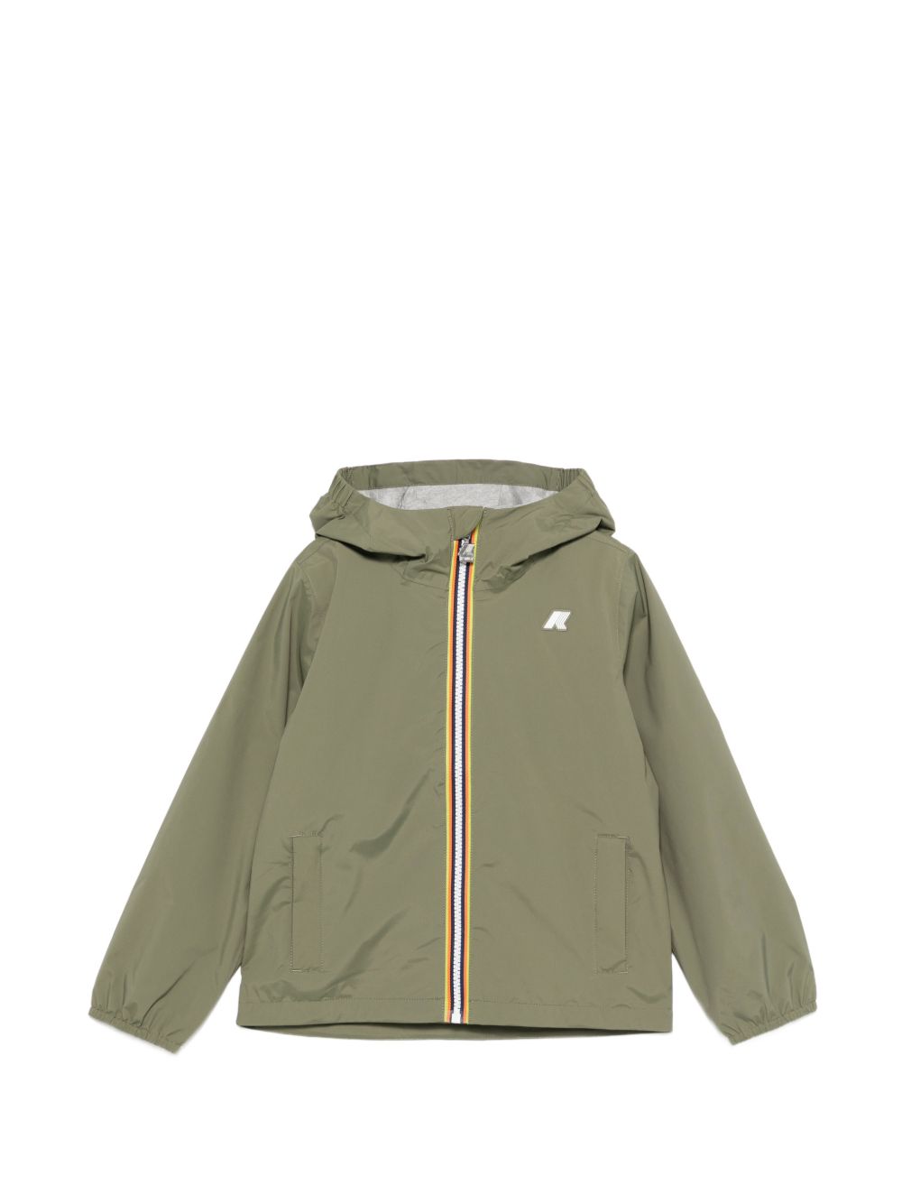 Giubbino P.Jack per bambino K-WAY Kids verde con tessuto fodera jersey K41335W V15 K-WAY KIDS