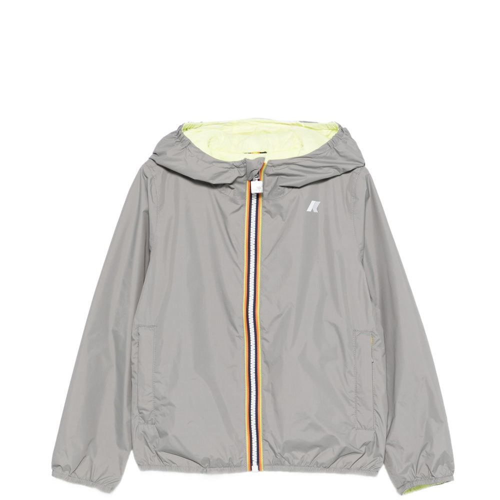 Giubbino per bambino K-Way Kids grigio con cerniera K61314W C69 K-WAY KIDS