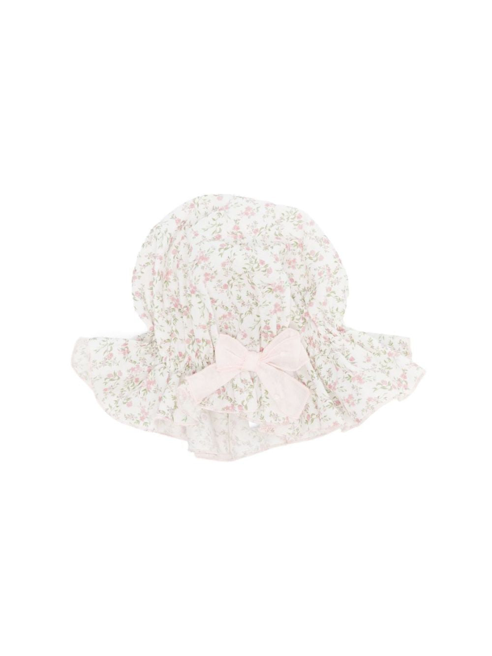 Cappello per neonata La Stupenderia bianco con stampa floreale 2TBCP58 T74 LA STUPENDERIA KIDS