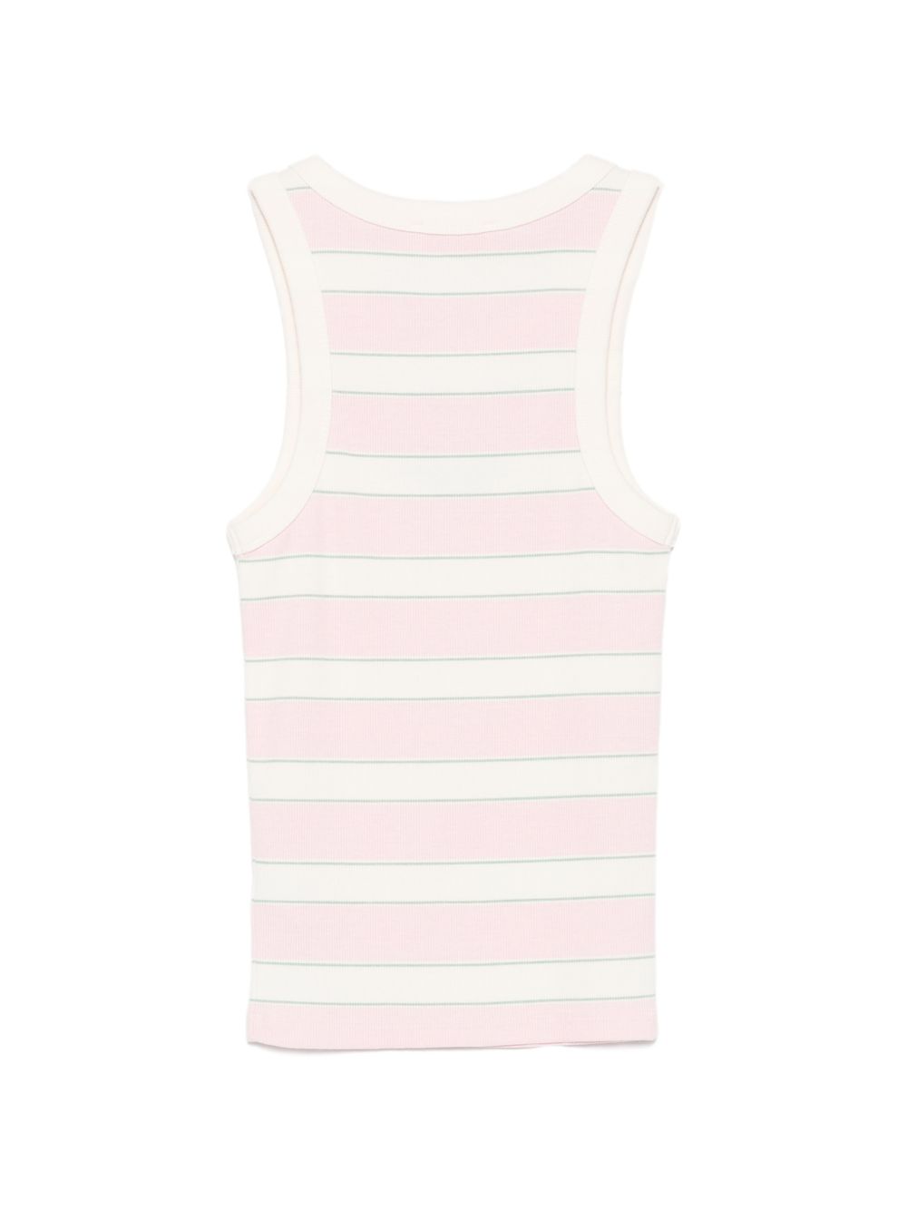 Canotta da donna MC2 Saint Barth rosa con motivo a righe orizzontali AAD001 01906L MC2 ST. BARTH