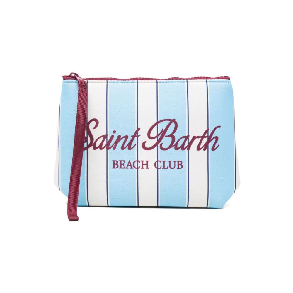 Pochette Aline MC2 Saint Barth multicolore con design a righe ALIN001 00605L MC2 ST. BARTH KIDS