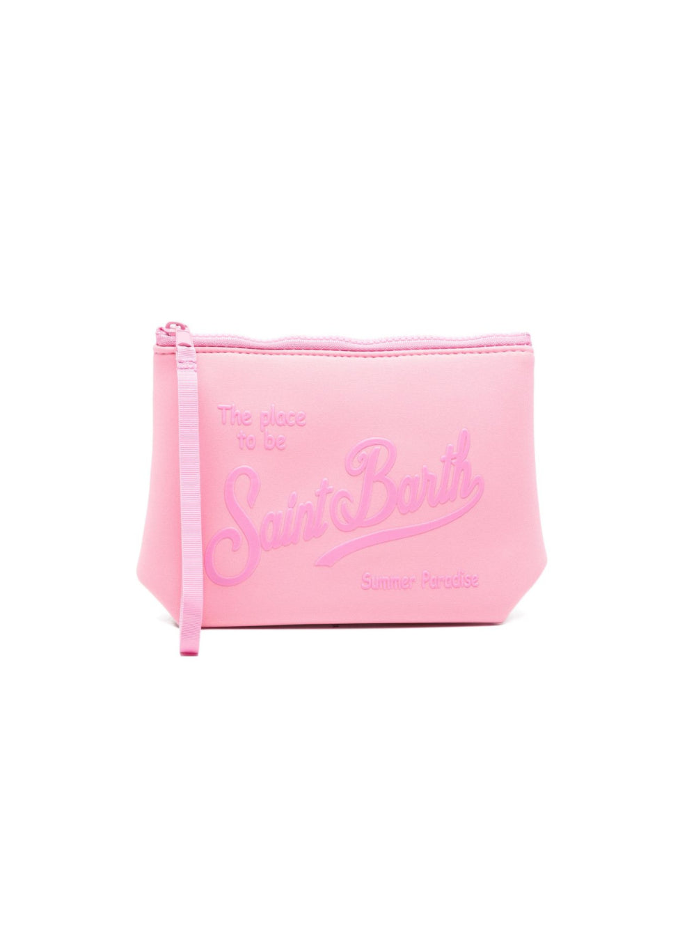 Pochette Aline MC2 Saint Barth rosa con logo sul davanti ALIN001 08373L MC2 ST. BARTH KIDS