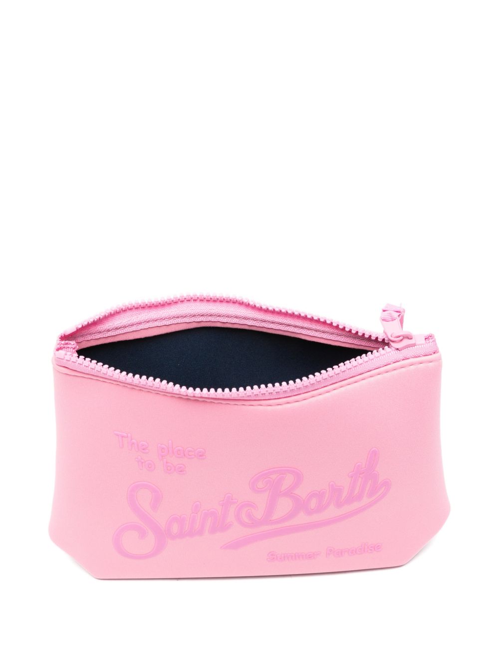 Pochette Aline MC2 Saint Barth rosa con logo sul davanti ALIN001 08373L MC2 ST. BARTH KIDS