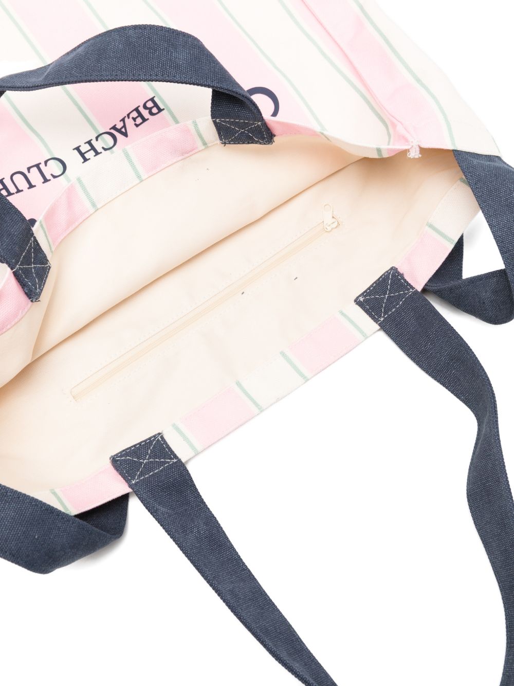 Borsa tote Essential Bag N MC2 Saint Barth multicolore con design a righe EBAGN007 09183L MC2 ST. BARTH KIDS