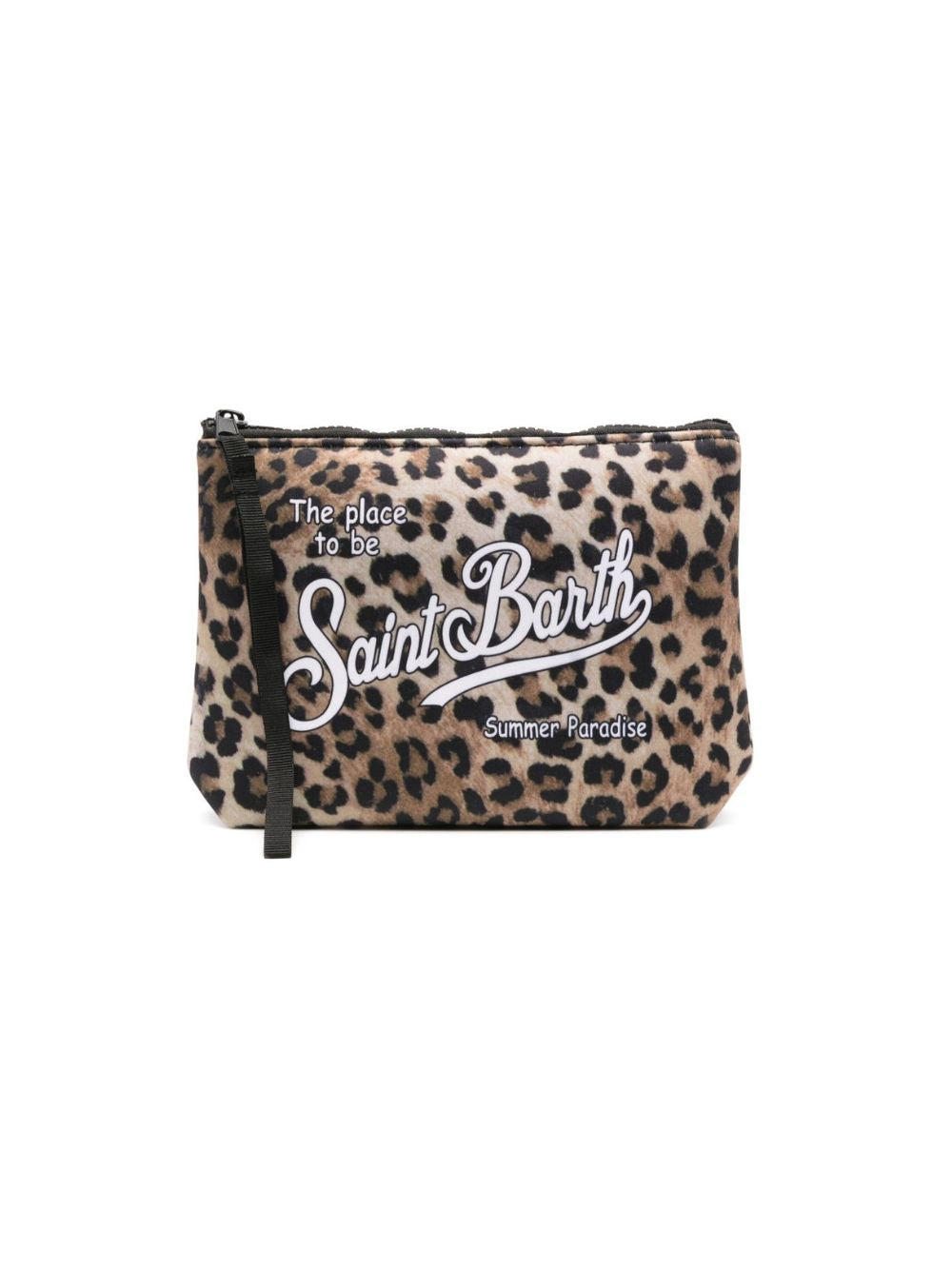 Pochette Aline MC2 Saint Barth animalier con stampa logo sul davanti ALIN001 00653L MC2 ST. BARTH KIDS