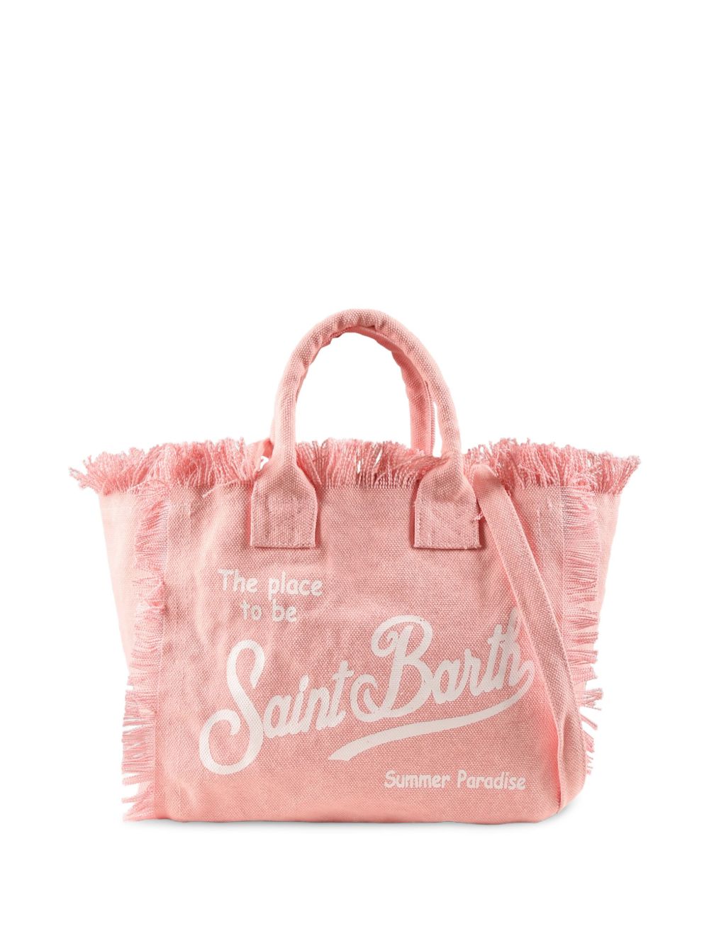Borsa Colette MC2 Saint Barth rosa con dettaglio frange COL0001 00135L MC2 ST. BARTH KIDS
