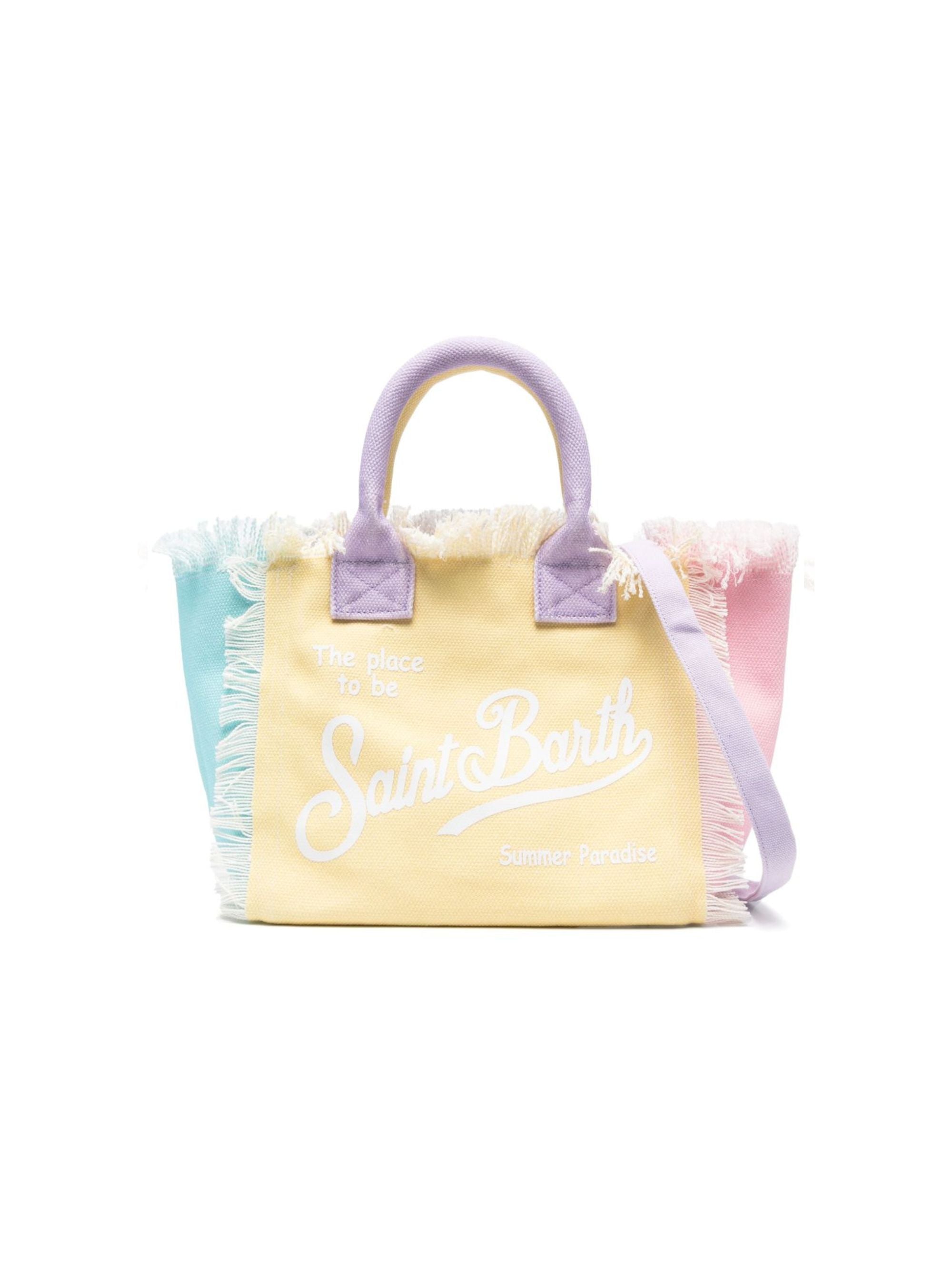 Borsa tote Colette MC2 Saint Barth multicolore con stampa logo COL0001 02576L MC2 ST. BARTH KIDS