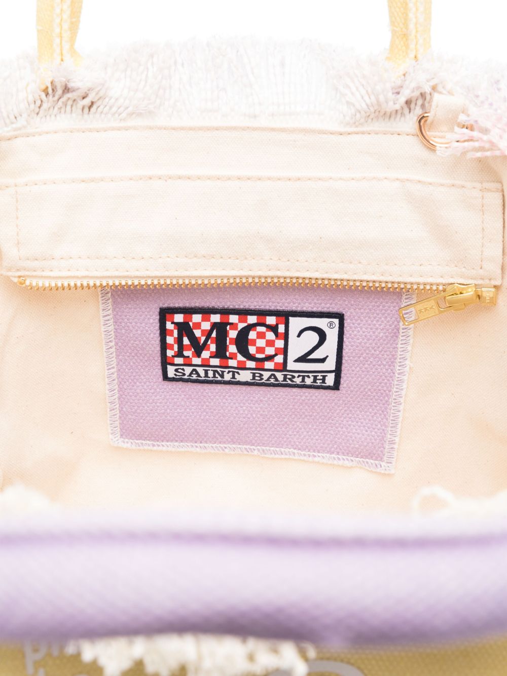 Borsa tote Colette MC2 Saint Barth multicolore con stampa logo COL0001 02576L MC2 ST. BARTH KIDS