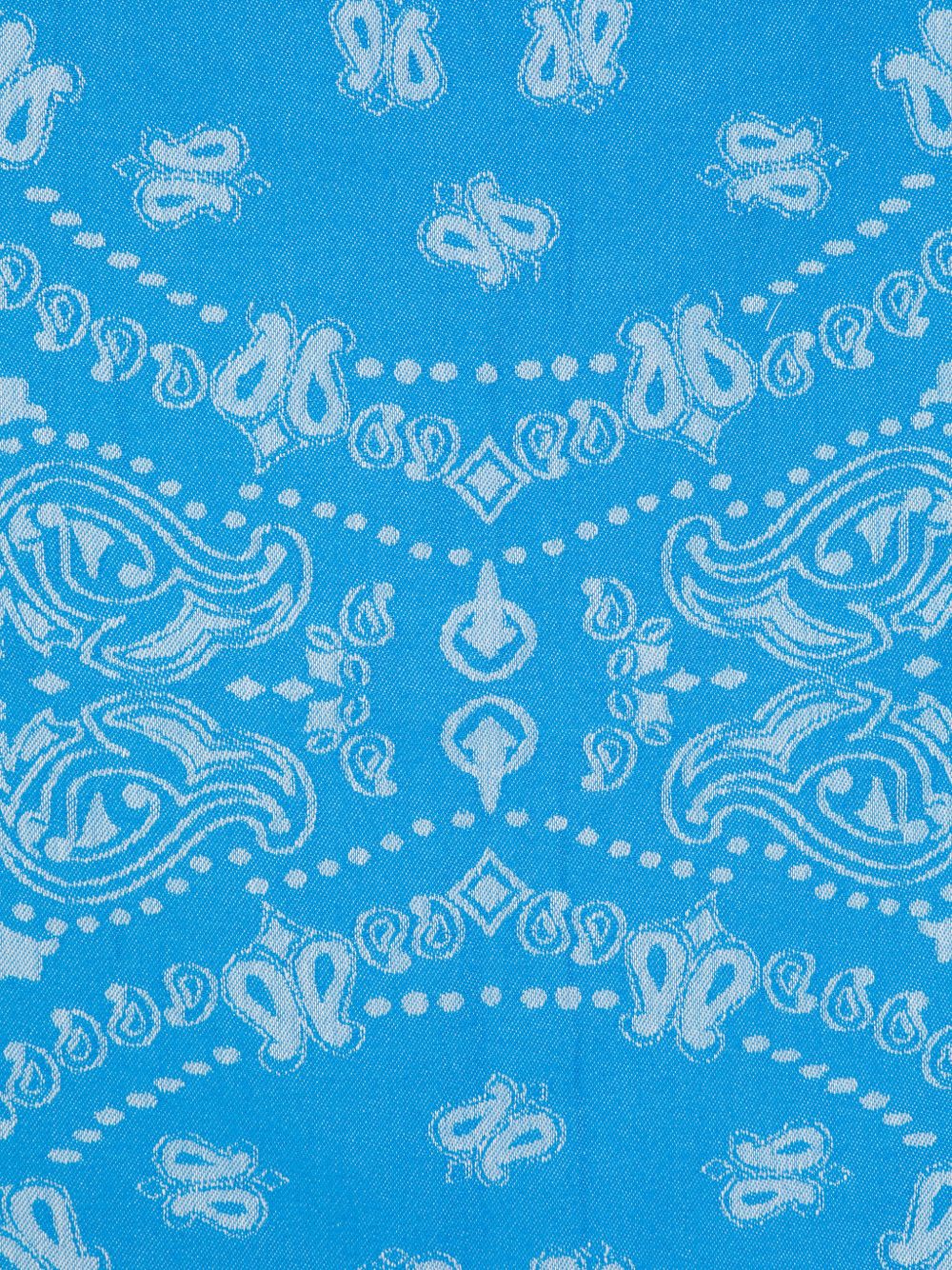 Telo mare per bambino MC2 Saint Barth Kids azzurro con stampa grafica all-over FOUT009 02703L MC2 ST. BARTH KIDS