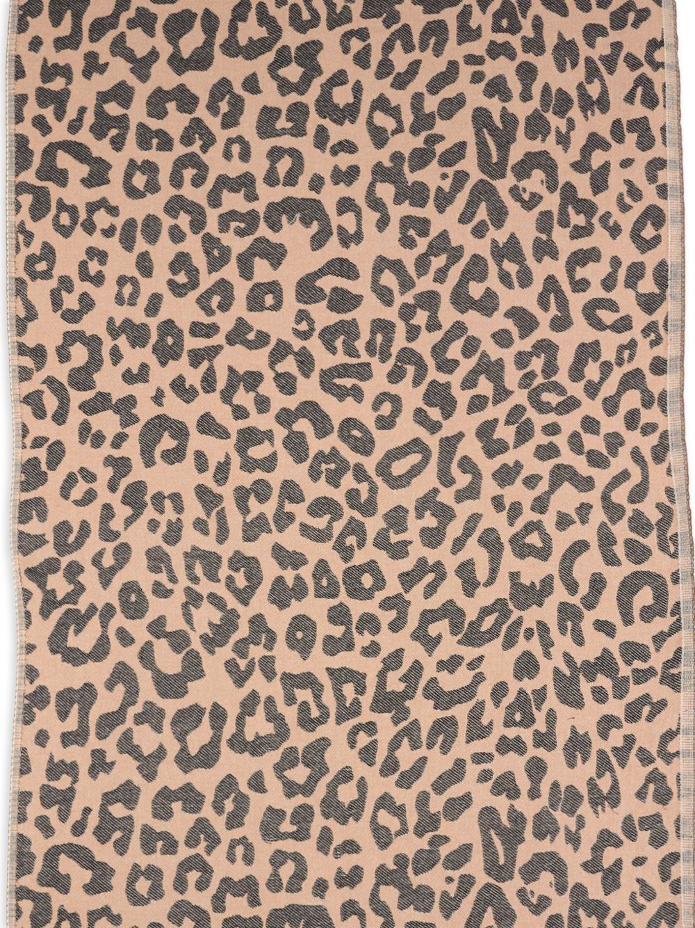 Telo mare MC2 Saint Barth marrone con stampa leopardata FOUT009 02712L MC2 ST. BARTH KIDS