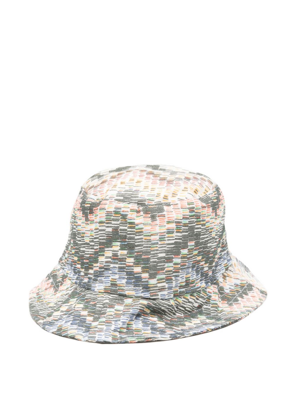 Cappello per bambino Missoni Kids grigio con design a zig-zag MY0P57 P0595 998 MISSONI KIDS