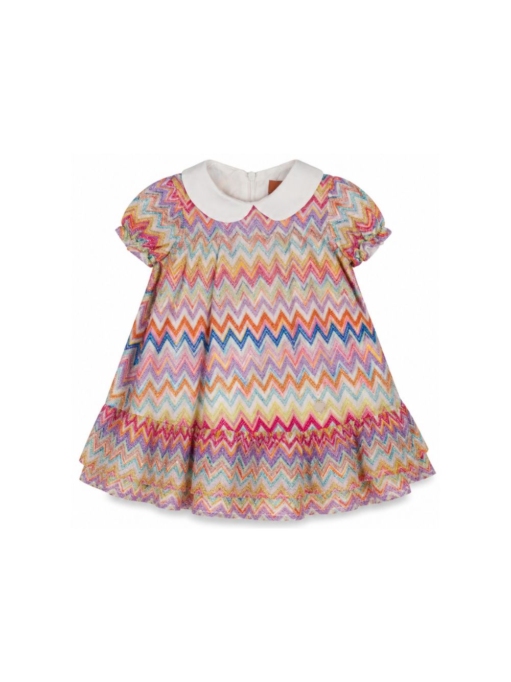 Abito per neonata Missoni Kids multicolore con ruches MY1031 Q0107 999 MISSONI KIDS