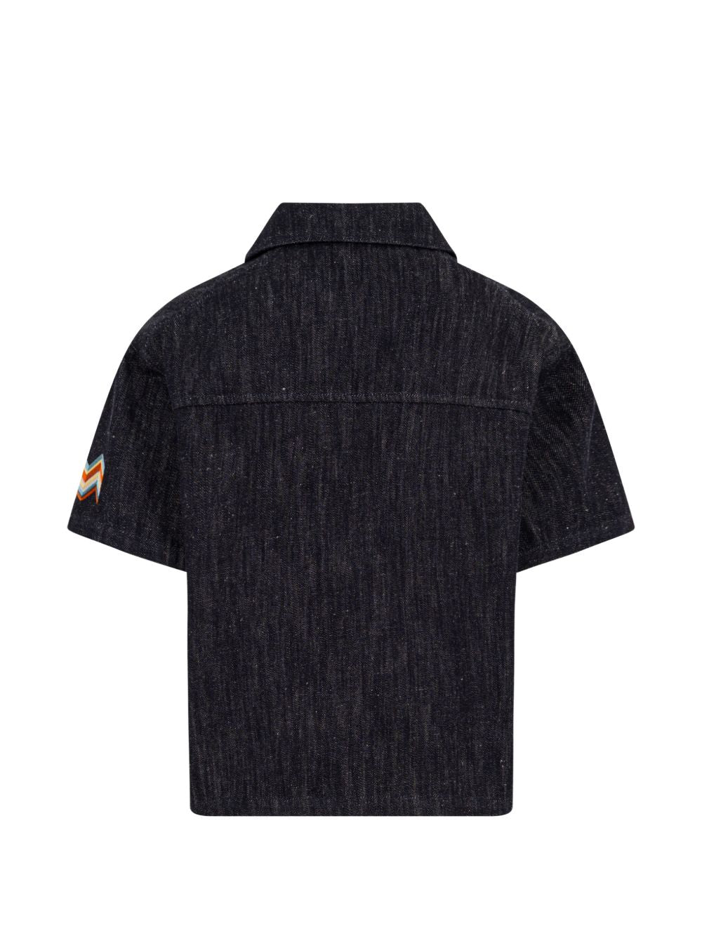 Camicia per bambino Missoni Kids in denim con taschino sul petto MY5P21 D0136 621 MISSONI KIDS