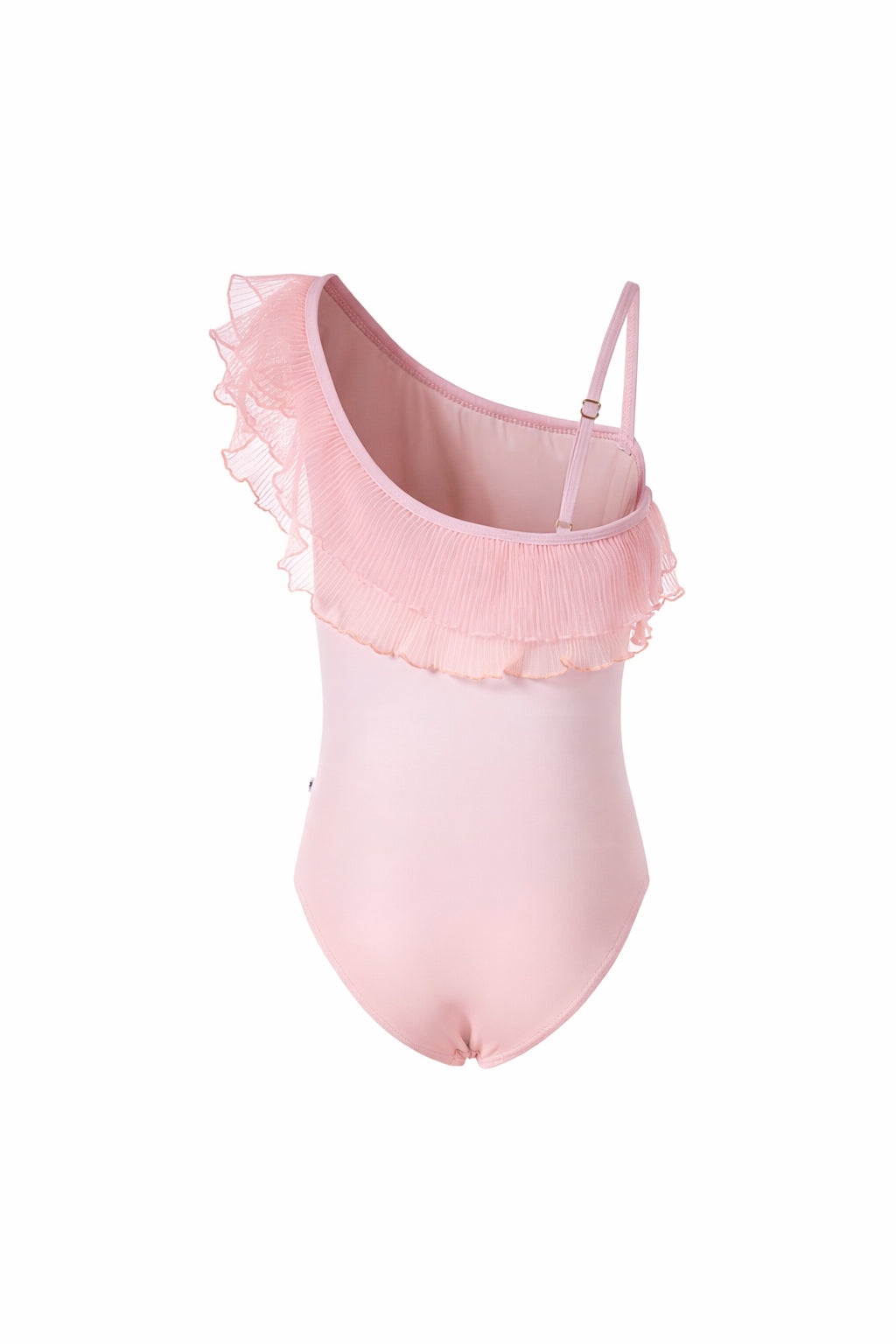 Costume Nilla per bambina Molo rosa con ruches 8S26P506 5207 MOLO KIDS