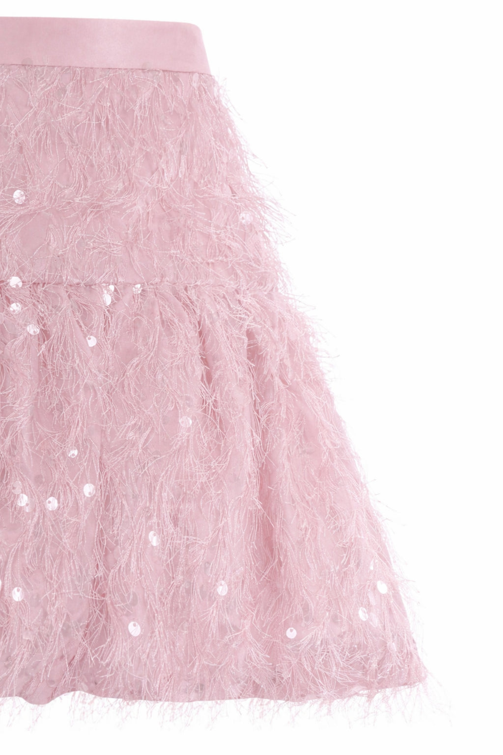 Gonna per bambina Monnalisa rosa con paillettes 79G700 7024 0091 MONNALISA KIDS
