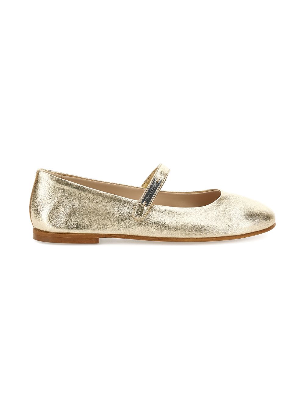 Ballerine per bambina Monnalisa color oro con cinturino 87G010RM 7718 0072 MONNALISA KIDS