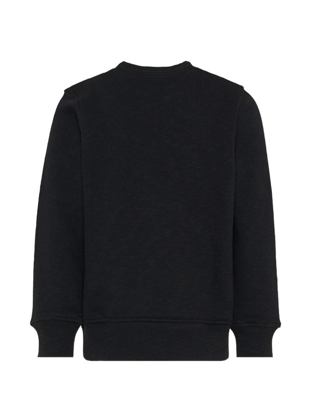 Felpa per bambino Moschino kdis nera con stampa orsetti HVF08VLCA88 60100 MOSCHINO KIDS