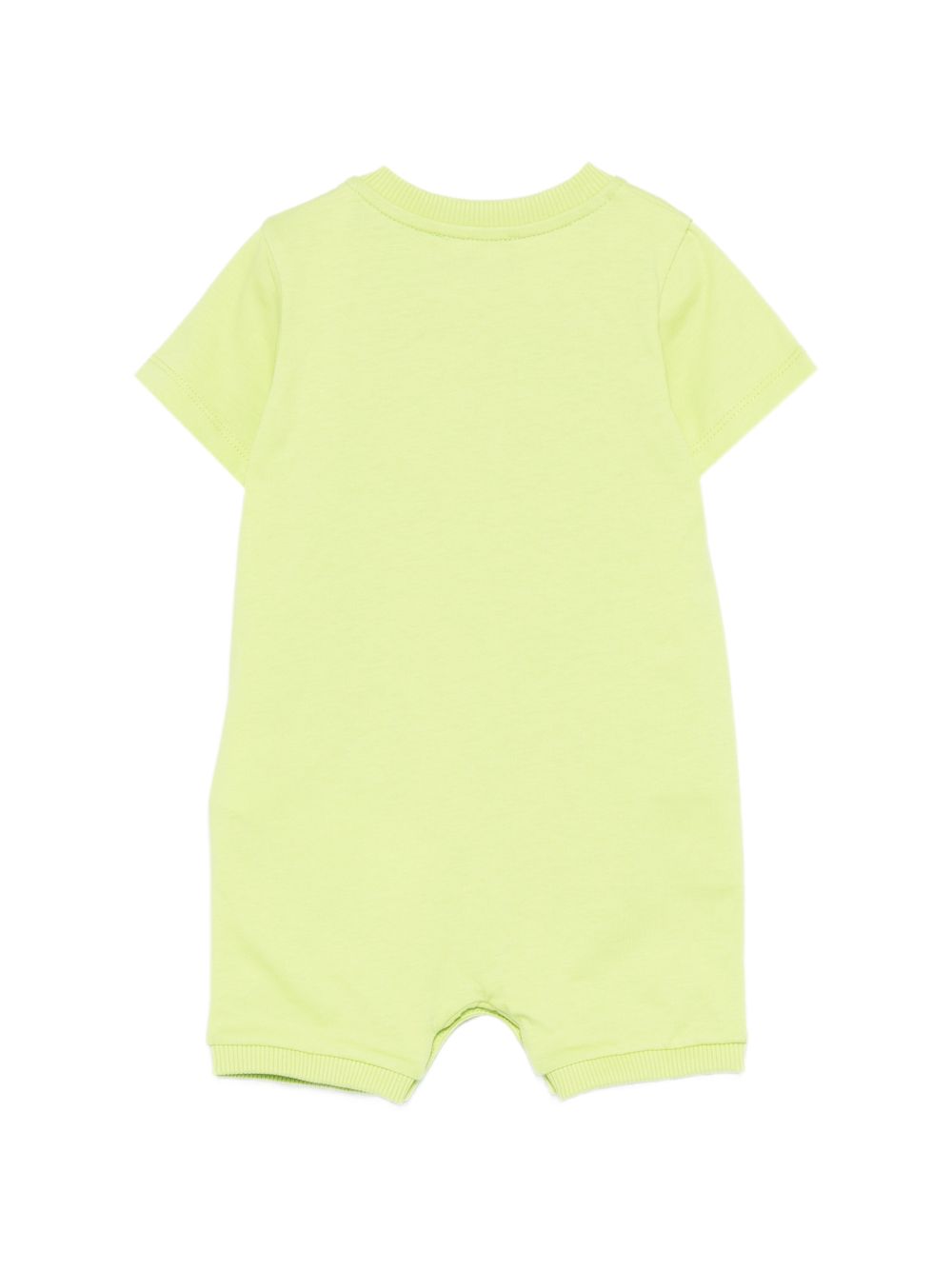 Tutina per neonati Moschino Kids verde con Teddy Bear sul davanti MTY022LAA01 30355 MOSCHINO KIDS