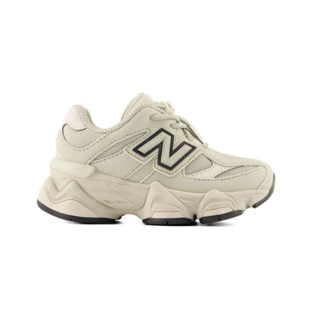 Sneakers 9060 per bambini New Balance Kids bianche con tomaia in rete I9060 2EA NEW BALANCE KIDS