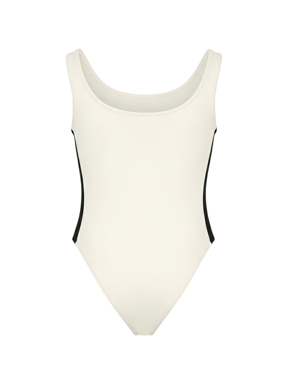 Body per bambina Palm Angels Kids bianco con logo sul davanti PGBD00CS26FLE001 002 PALM ANGELS KIDS