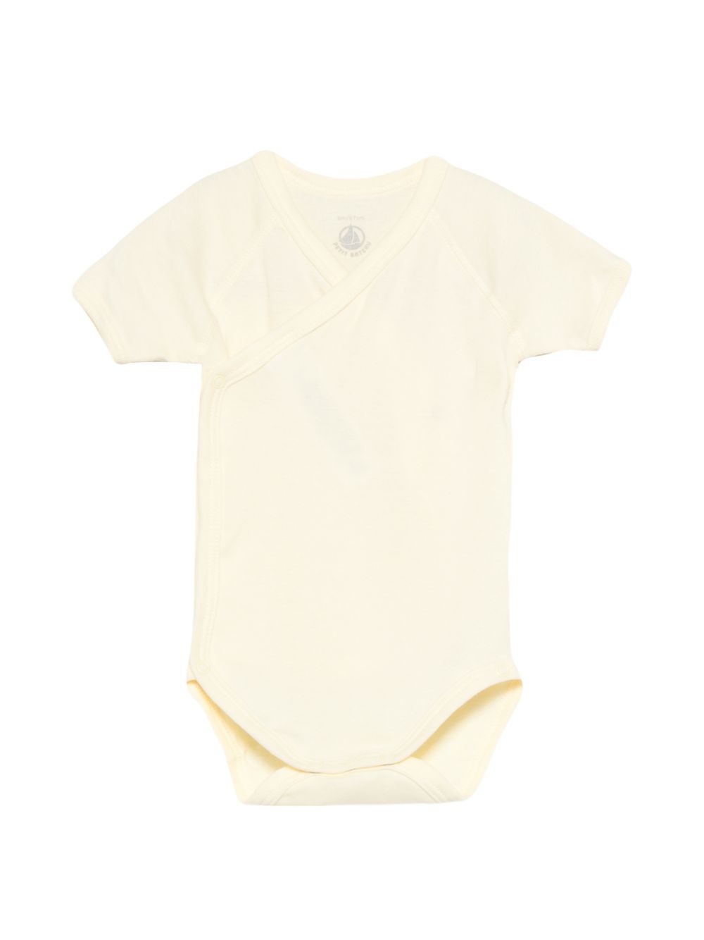 Tre body per neonata Petit Bateau multicolore con scollo a V A0FAK 00 PETIT BATEAU KIDS