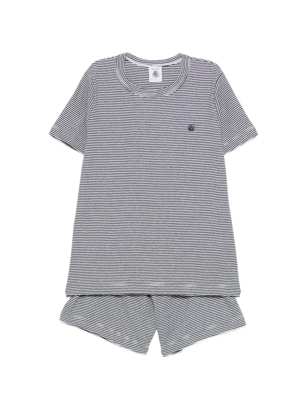 Set due pigiami per bambino Petit Bateau multicolore con stampa all-over A0FQH 00 PETIT BATEAU KIDS