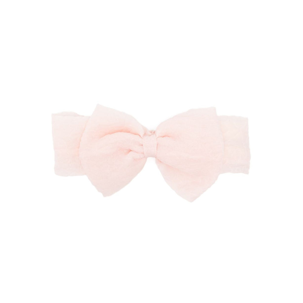 Cerchietto per neonata Simonetta rosa chiaro con fiocco SY0004 O0069 508 SIMONETTA KIDS