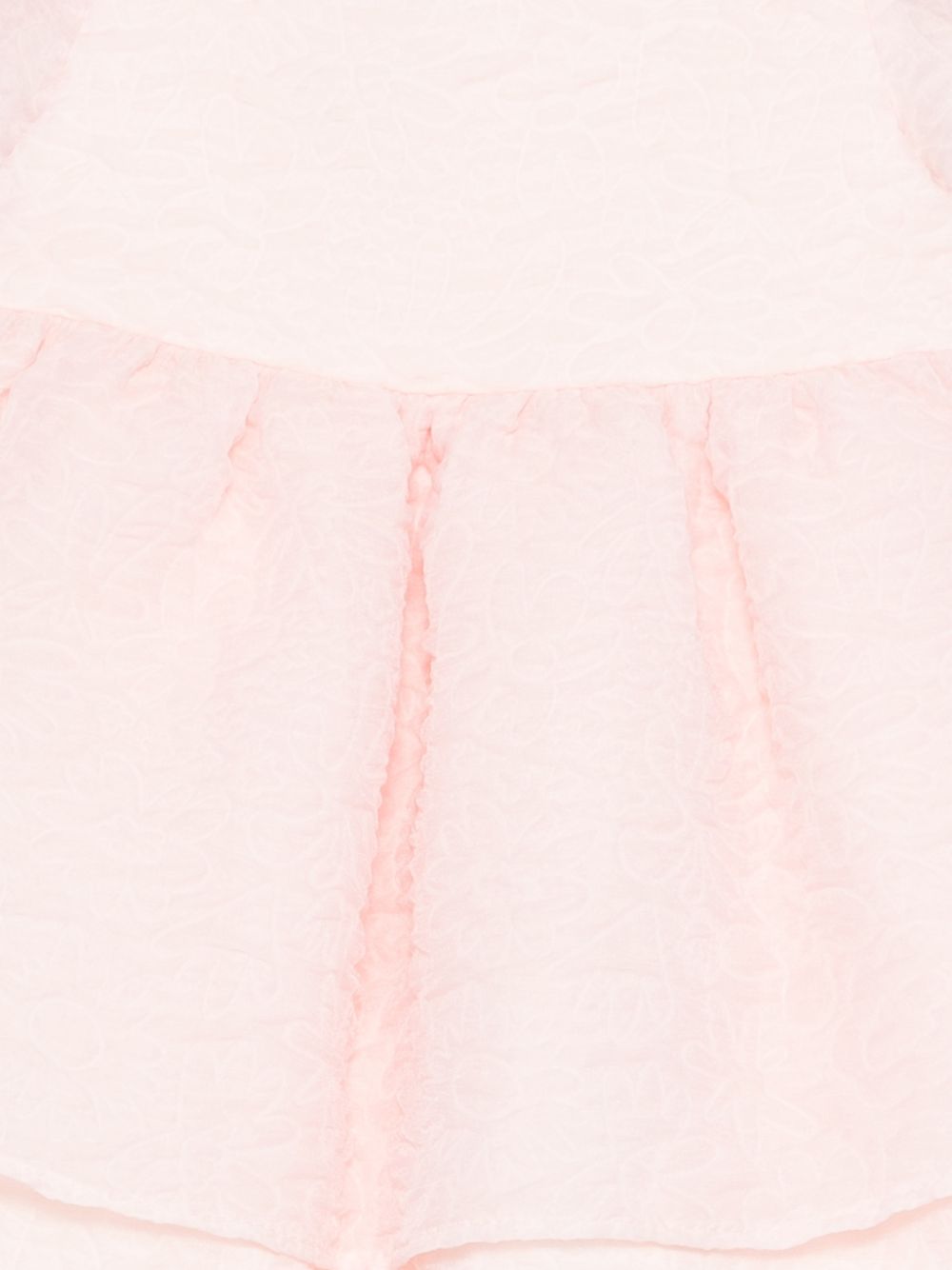 Abito eleganti per neonata Simonetta rosa con volant SY1001 O0069 508 SIMONETTA KIDS