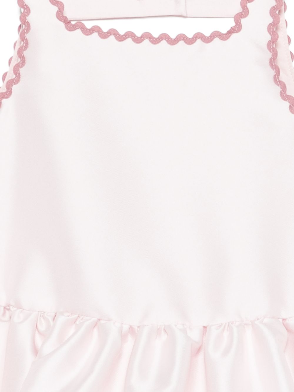 Abito per bambina Simonetta rosa con bordo aricciato SY1B02 S0251 515RS SIMONETTA KIDS
