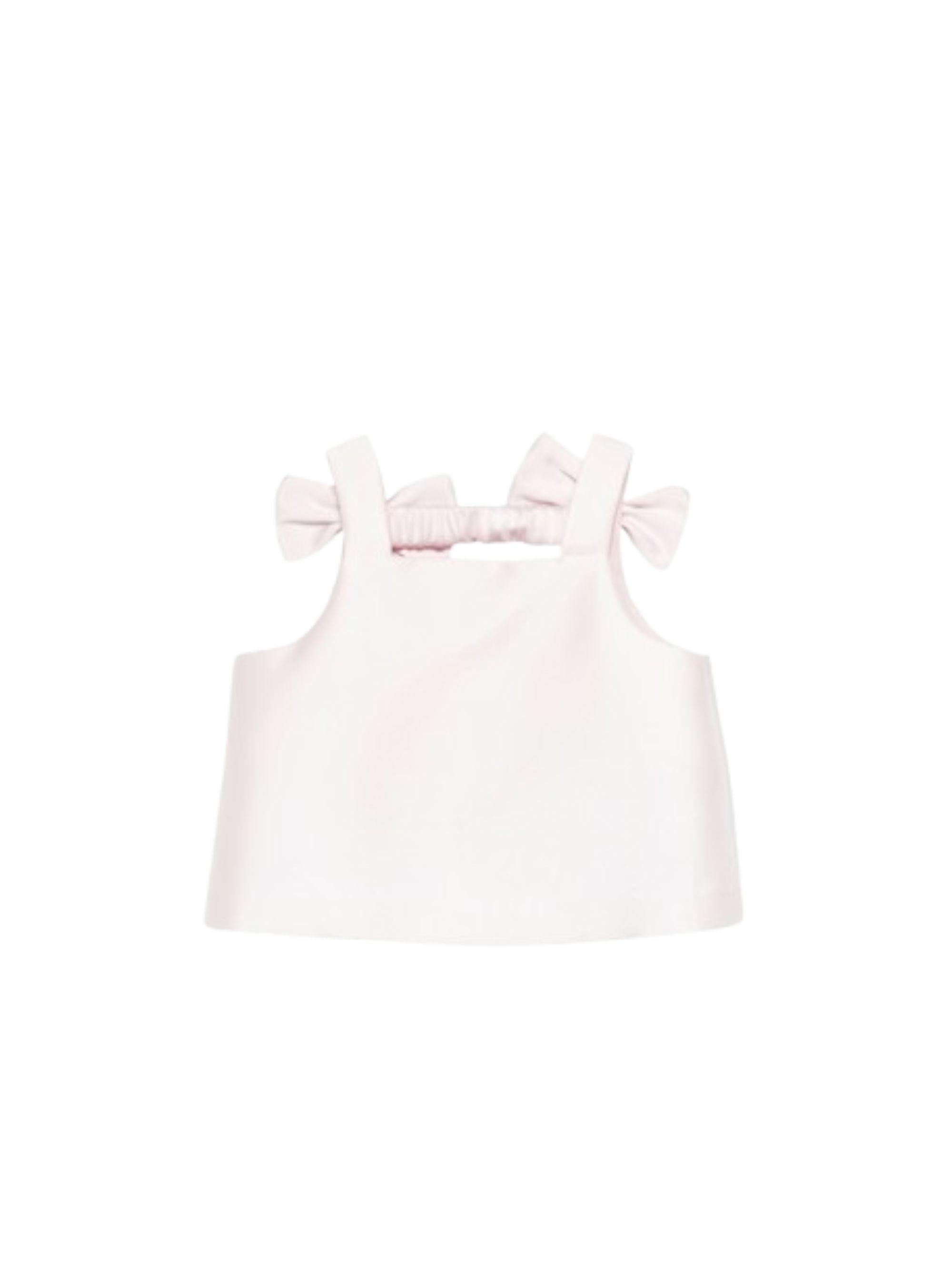 Top per bambina Simonetta rosa con dettaglio fiocco SY5A92 S0251 515 SIMONETTA KIDS